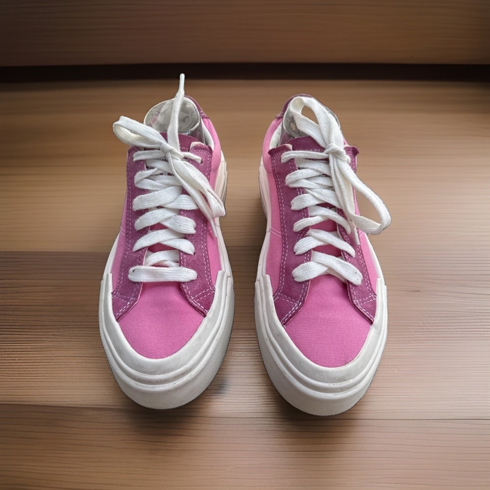 Converse Chuck Taylor All Star Cruise Low Hot Pink Platform Women's Size 9.5